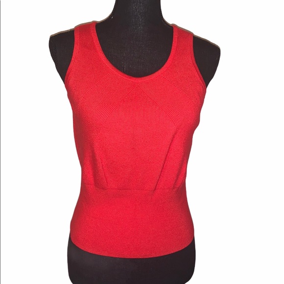 INC Scoop Neck Sleeveless Tank Top Size Medium - Picture 1 of 5